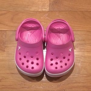 NWOT Pink Crocs